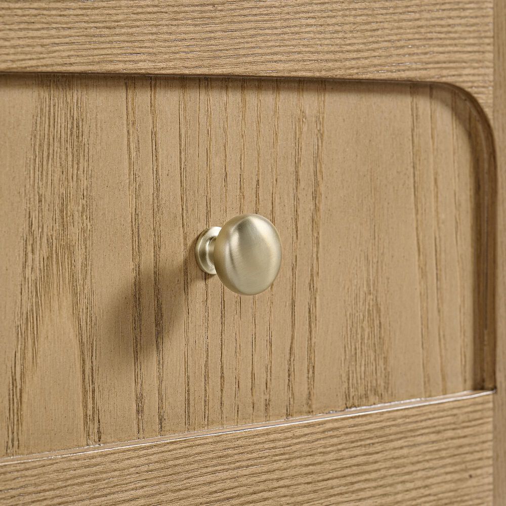 James Martin Vanities Laurent 60&quot; Single Bathroom Vanity in Light Natural Oak with 3 cm Lime Delight Quartz Top and Rectangular Sink, , large