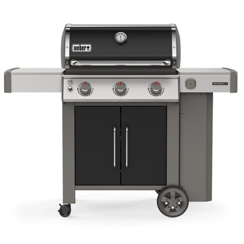 Weber Genesis II E-315 Liquid Propane Gas Grill in Black, , large