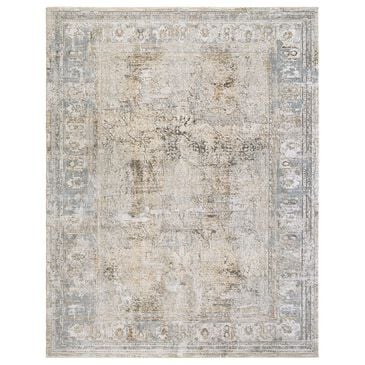 Surya Brunswick Cream, Medium Brown, Light Gray, Light Brown, Charcoal and Mustard 7"10" x 10"2" Area Rug, , large