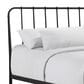 Hawthorne Furniture Farmhouse Queen Metal Panel Bed in Matte, , large