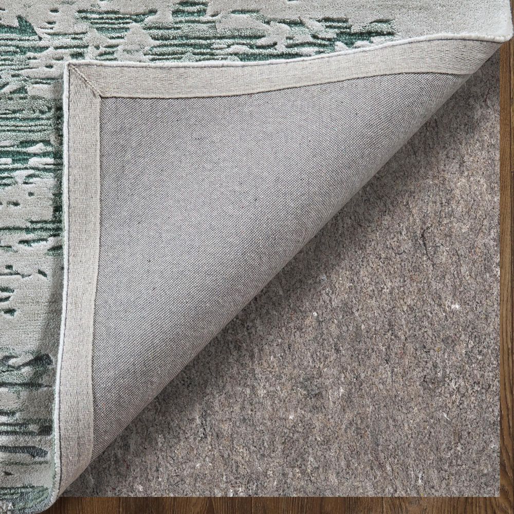 Feizy Zarah Green 2&#39;6&quot; x 12&#39; Runner, , large