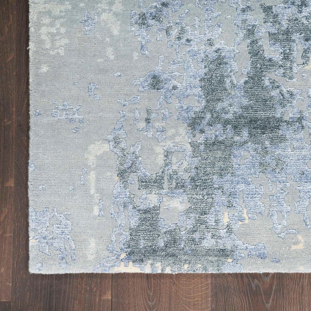 Nourison Silk Shadows 2&#39; x 3&#39; Blue and Sky Area Rug, , large