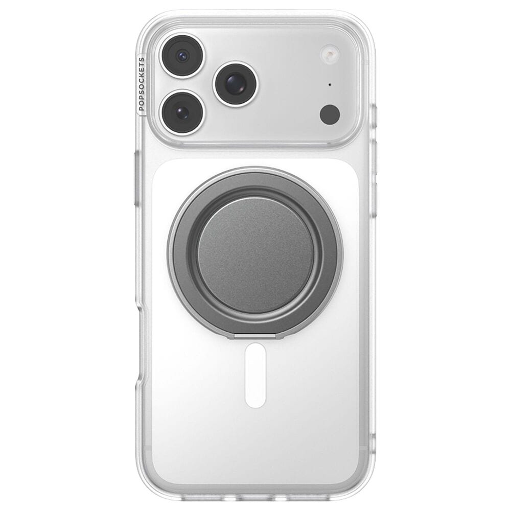 PopSockets PopGrip Low Profile MagSafe Circle in Gunmetal, , large