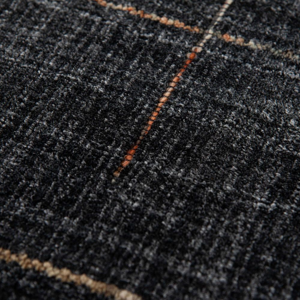 RIZZY Kiki Charcoal, Rust, Beige and Ivory 2'6" x 8' Runner, , large