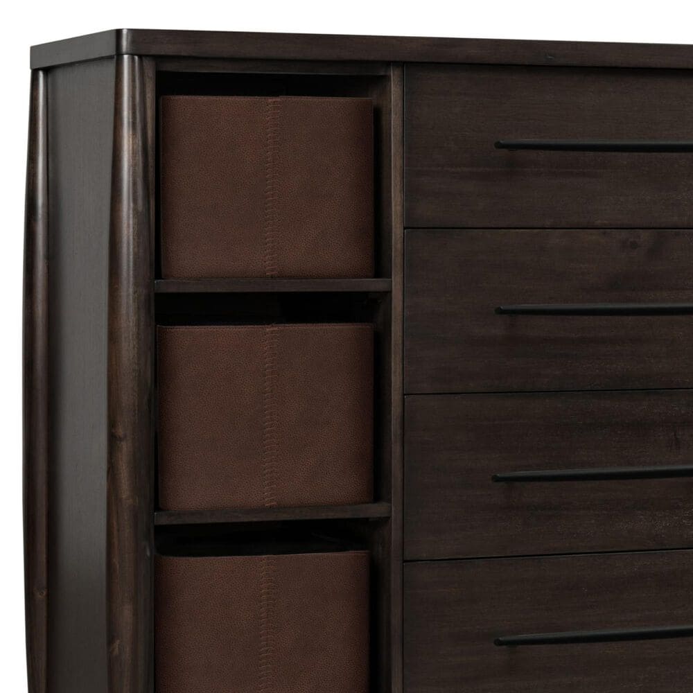 Urban Home Koko Sweater Chest with Storage Bins in Minx, , large