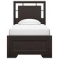 Ashley Covetown 5-Piece Twin Bedroom Set in Dark Brown, , large