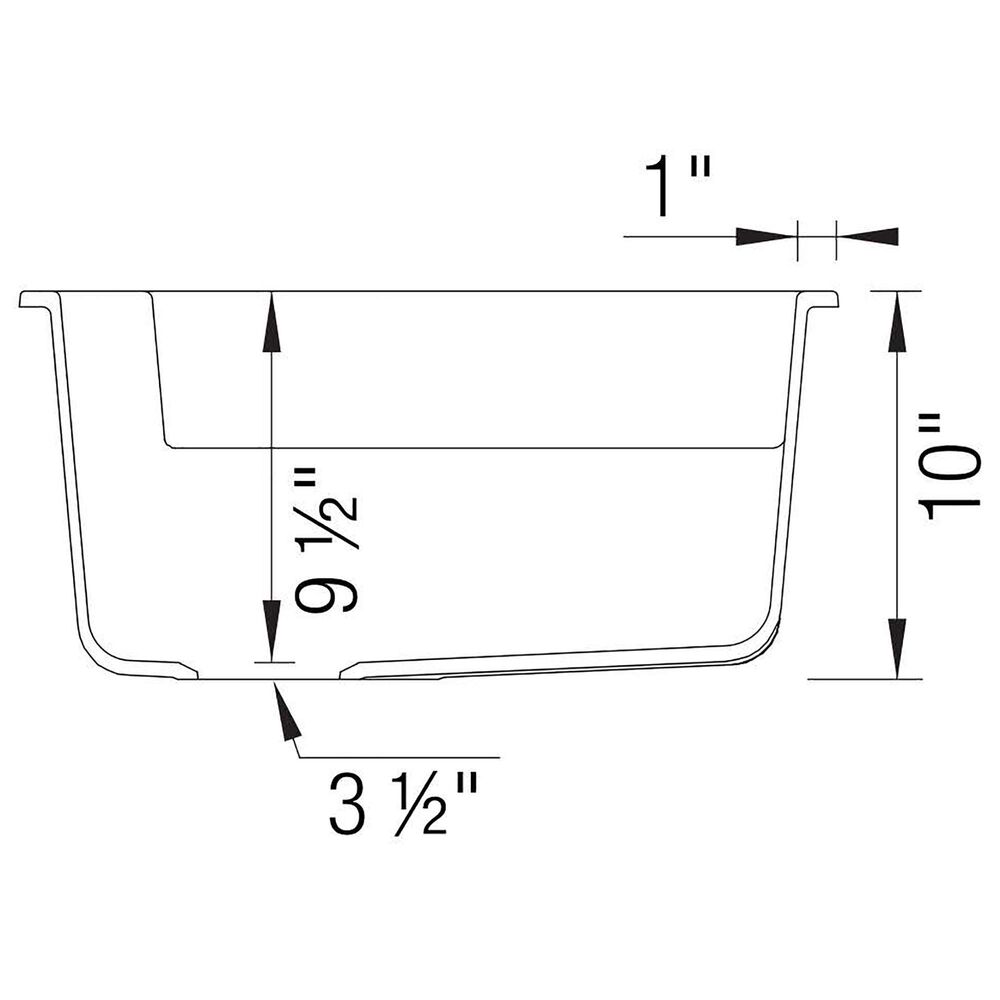 Blanco Diamond 1-3/4 Low Divide Double Bowl Kitchen Sink in Soft White, , large