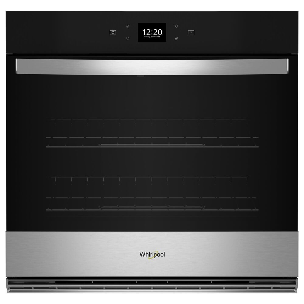 Whirlpool 2-Piece Kitchen Package with 5 Cu. Ft. Single Wall Oven and 30" Gas Cooktop in Stainless Steel, , large