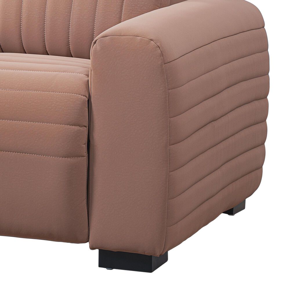 Stitch Power Recliner with Power Headrest in Pardo, , large