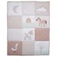 Lambs & Ivy Farmyard 3-Piece Crib Bedding Set in Taupe, White and Sage Green, , large