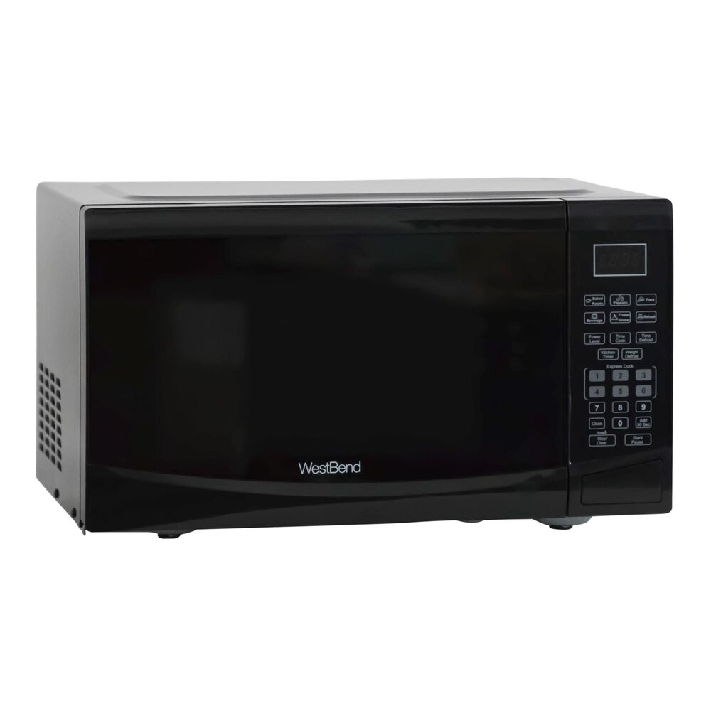 West Bend 0.9 Cu. Ft. Microwave in Black, , large