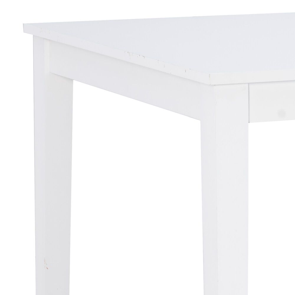 Linon Home Decor Maggie Dining Table in White - Table Only, , large