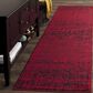 Safavieh Adirondack ADR116F 2"6" x 22" Red and Black Runner, , large