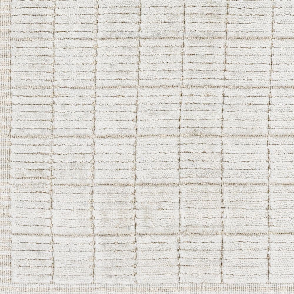 Surya Carre 8&#39; x 10&#39; Light Beige and Cream Area Rug, , large