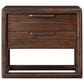 Urban Home Sol Queen Platform Panel Bed with Two Nightstands in Brown Spice, , large