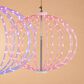 The Gerson Company Electric PVC Tube Sphere with 128 Smart LED Lights, , large