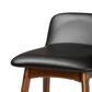Baxton Studio Darrin Bar Stool in Walnut Brown (Set of 2), , large