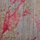 Feizy Pryor 12" x 15" Pink and Multicolor Area Rug, , large