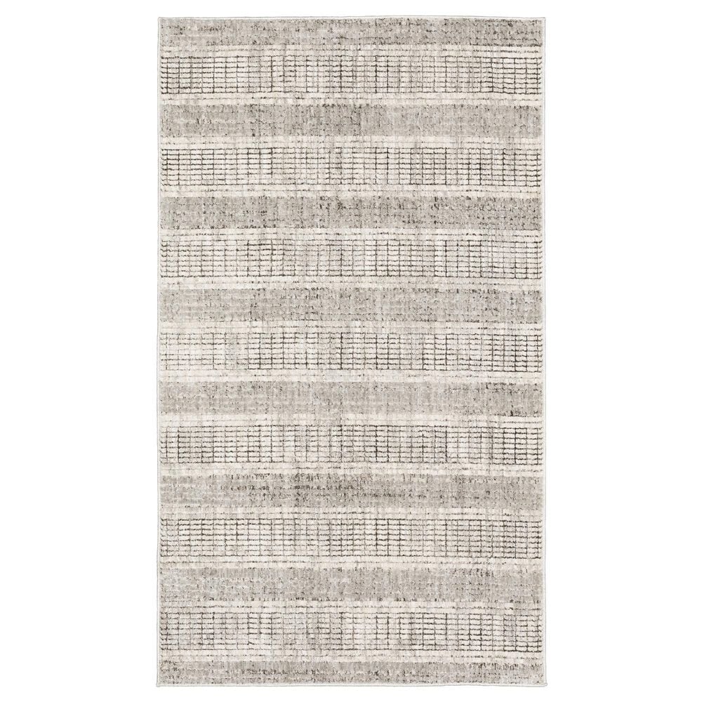 Oriental Weavers Branigan Geometric Beige and Brown 2"3" x 3" Area Rug, , large