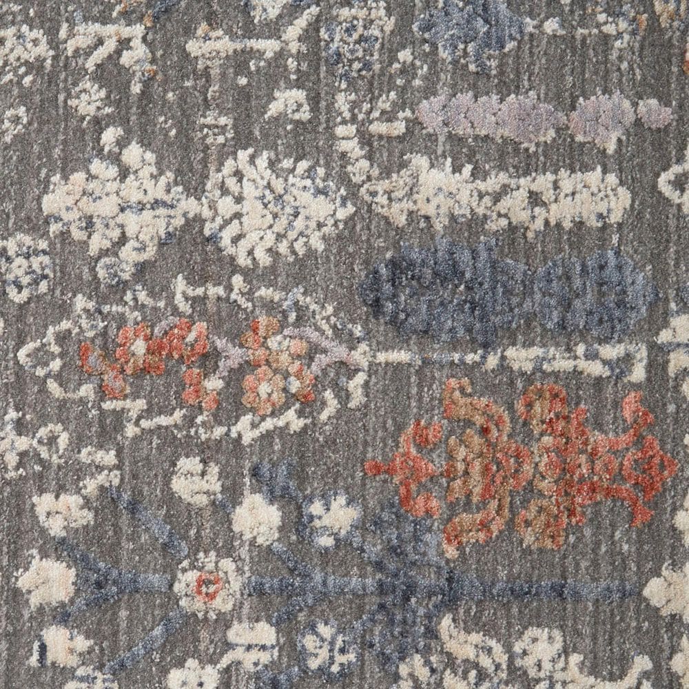 Feizy Thackery 7&#39;10&quot; x 9&#39;10&quot; Charcoal and Ivory Area Rug, , large