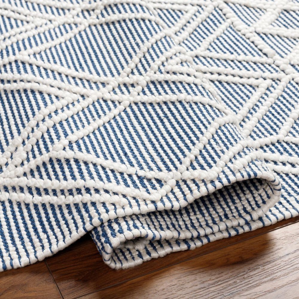 Surya Daffodil 5&#39; x 7&#39;6&quot; Blue Area Rug, , large