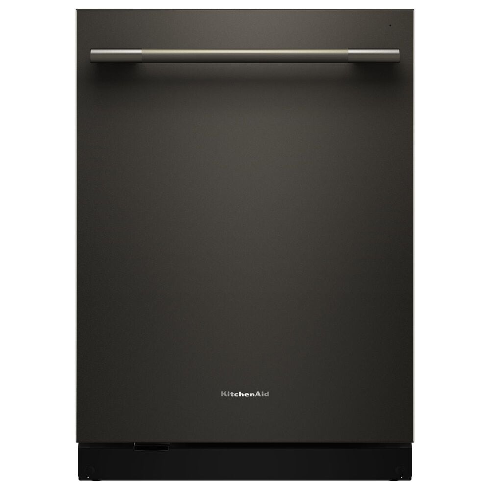 KitchenAid 24" Max Jets Third Rack Dishwasher with Advanced ProDry System, Bar Handle and Ultra-bright LED Lighting in Black Ore, , large