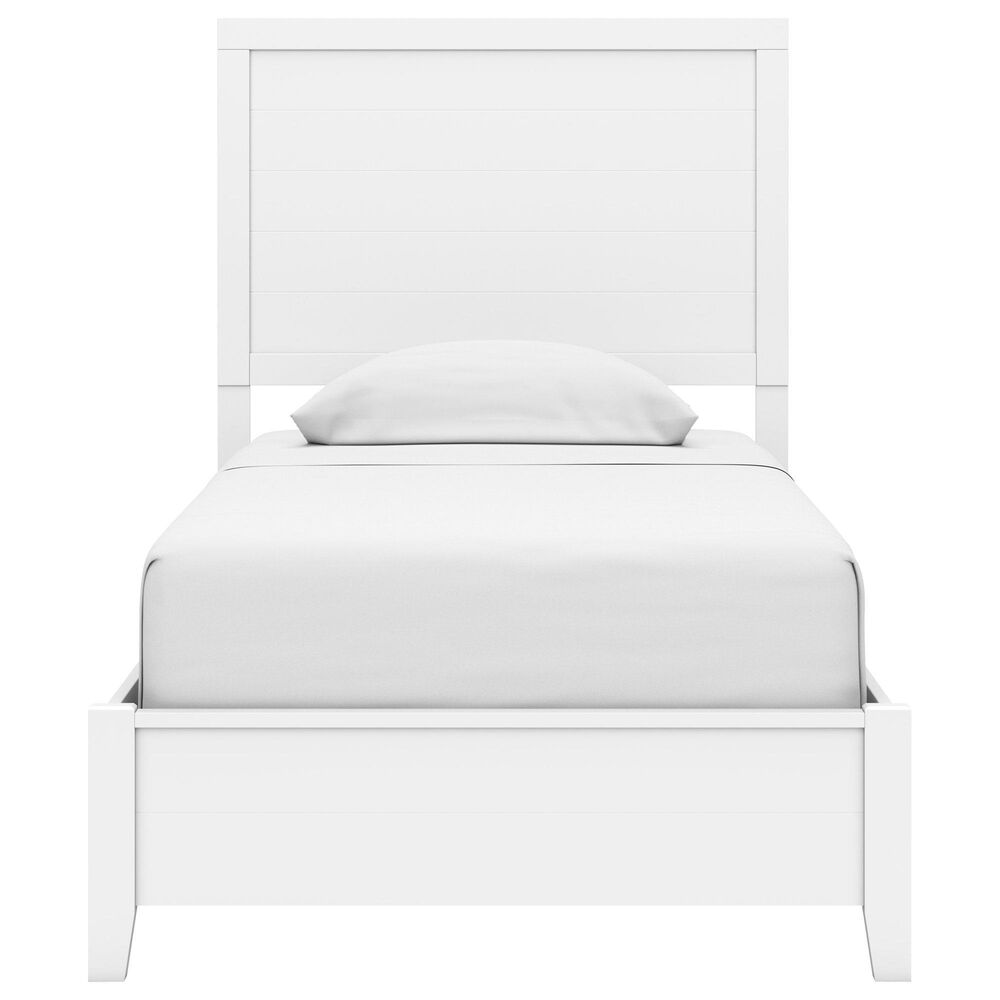 Ashley 4 Piece Twin Panel Bed Set, , large