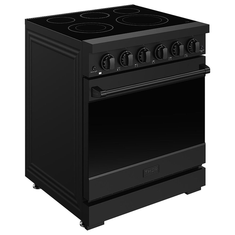 Thor Kitchen Gordon Ramsay Series 30" Professional Electric Range in Black, , large