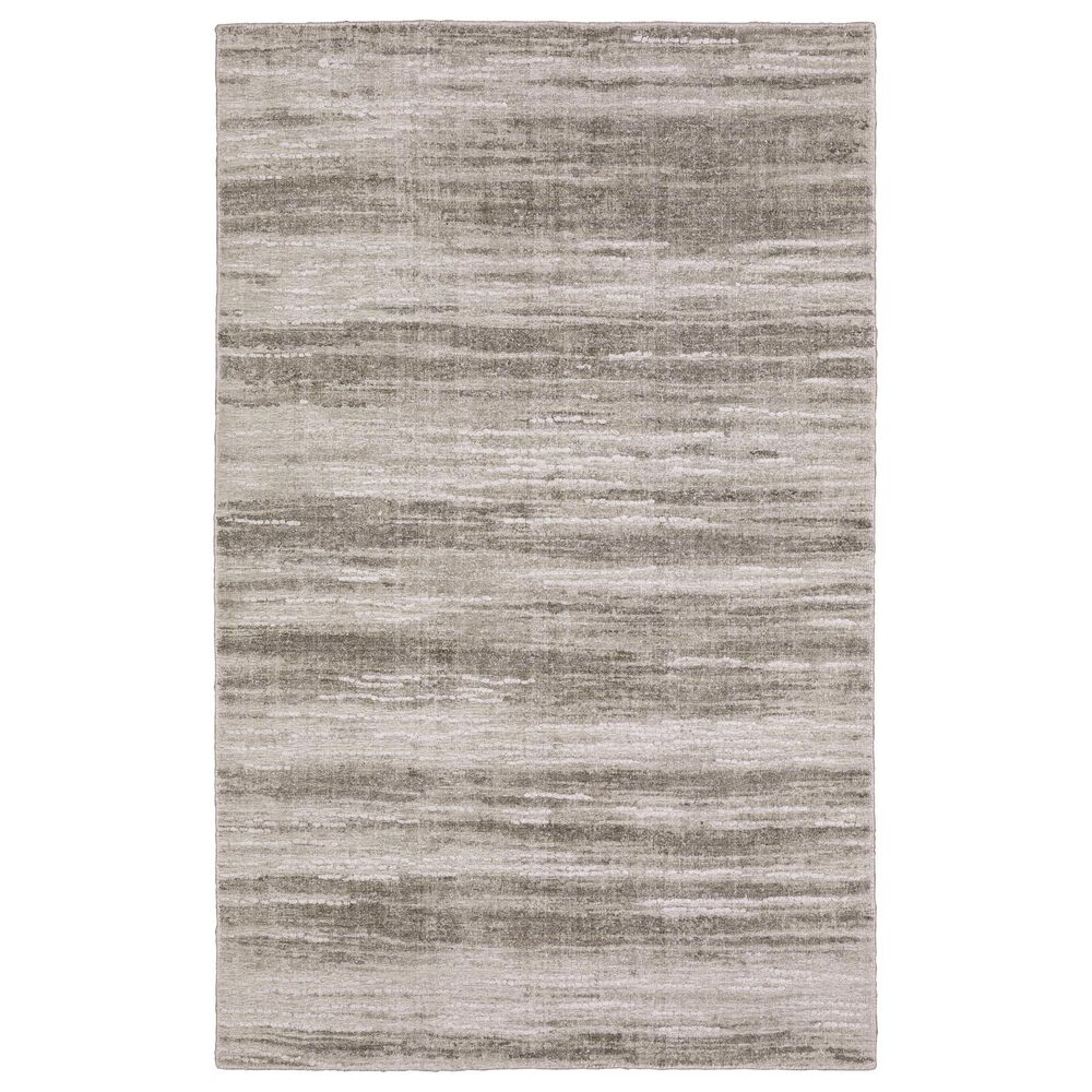 Oriental Weavers Clarke CLA01 Beige and Brown 10" x 14" Area Rug, , large