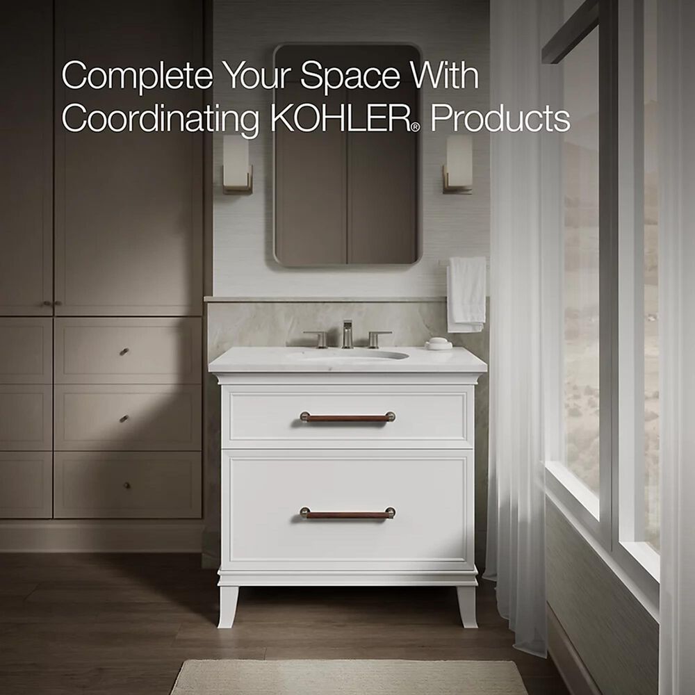Kohler Caxton Oval Undermount Bathroom Sink in White, , large