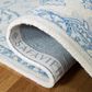 Safavieh Micro-Loop 2"3" x 11" Ivory and Blue Runner, , large