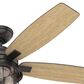 Hunter Coral Bay 52" Outdoor Ceiling Fan with Lights in Noble Bronze, , large