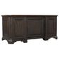 Riva Ridge Hampton 66" Executive Desk in Black Cherry, , large