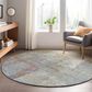 Dalyn Rug Company Trevi TV12 8" Round Mocha Area Rug, , large