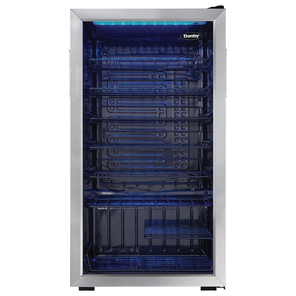 Danby 3.3 Cu. Ft. 36 Bottle Wine Cooler in Stainless Steel, , large