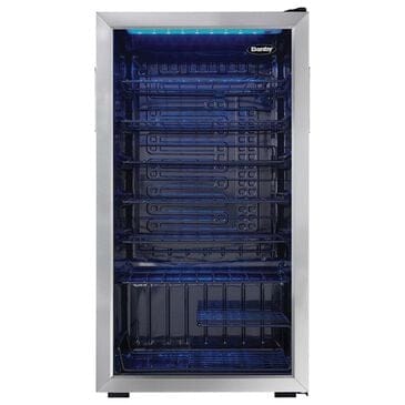 Danby 3.3 Cu. Ft. 36 Bottle Wine Cooler in Stainless Steel, , large