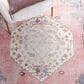Safavieh Serapi 5"3" x 7"7" Ivory and Pink Area Rug, , large