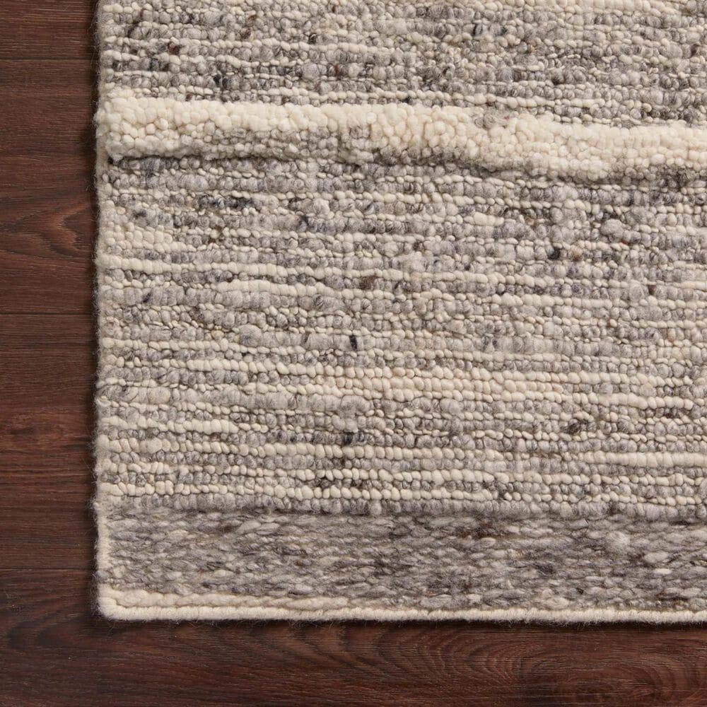 Loloi Rayan 2&#39; x 3&#39; Charcoal and Ivory, , large