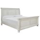 Ashley Robbinsdale California King Sleigh Bed in Antique White, , large