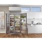 True Residential 24.6 Cu. Ft. Side-by-Side Refrigerator with Solid Door in Stainless Steel, , large
