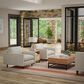 RIZZY Spectrum Gold, Rust, Gray, Blue, Cream, Beige and Green 8" x 10" Area Rug, , large
