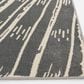 Central Oriental Terrace Tropic Seashell Beach 6"7" x 9"6" Stone and Snow Area Rug, , large