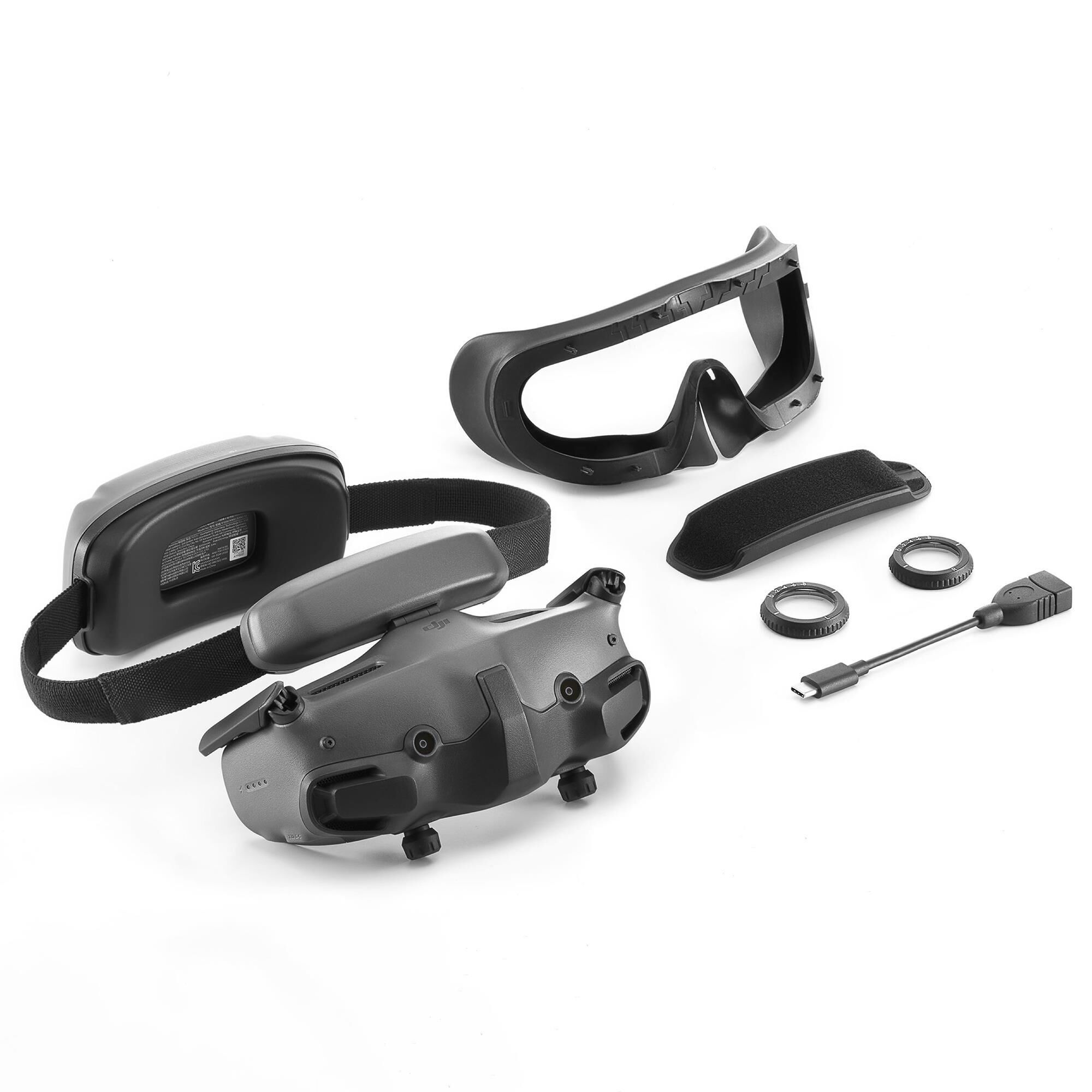 DJI Goggles 3 Augmented Reality for Avata 2 Drone in Black NFM