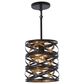 Minka-Lavery Vortic Flow 1-Light Mini Pendant in Dark Bronze, , large