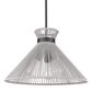 Golden Lighting Avon 3-Light Pendant in Matte Black, , large