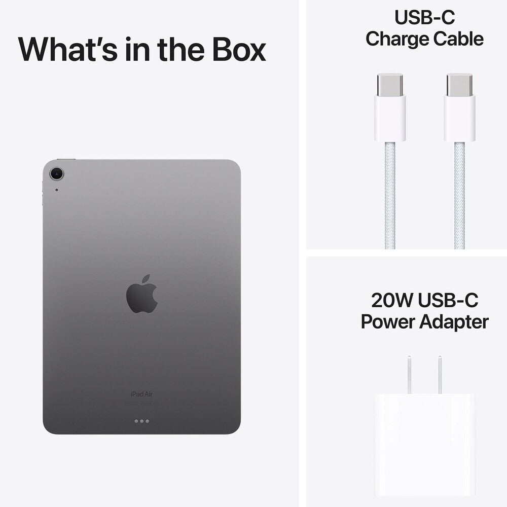 Apple iPad Air 11-Inch M2 chip with Wi-Fi only - 512GB in Space Gray, , large