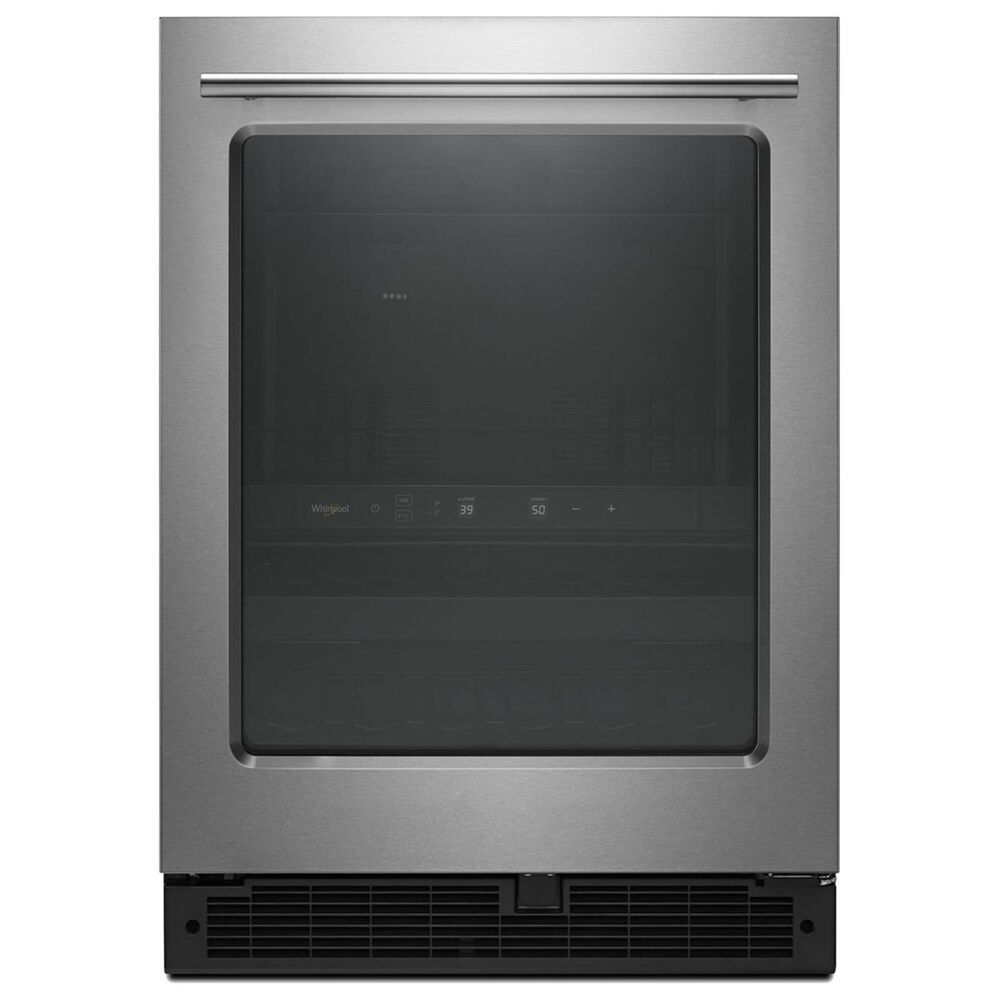 Whirlpool 5.2 Cu. Ft. Beverage Center in Stainless Steel, , large