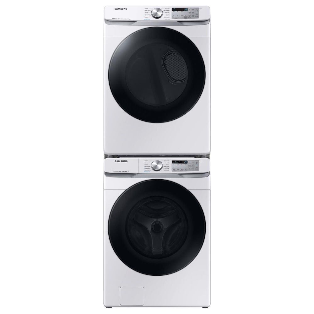 Samsung 7.5 Cu. Ft. Capacity Gas Dryer with Steam in White, , large