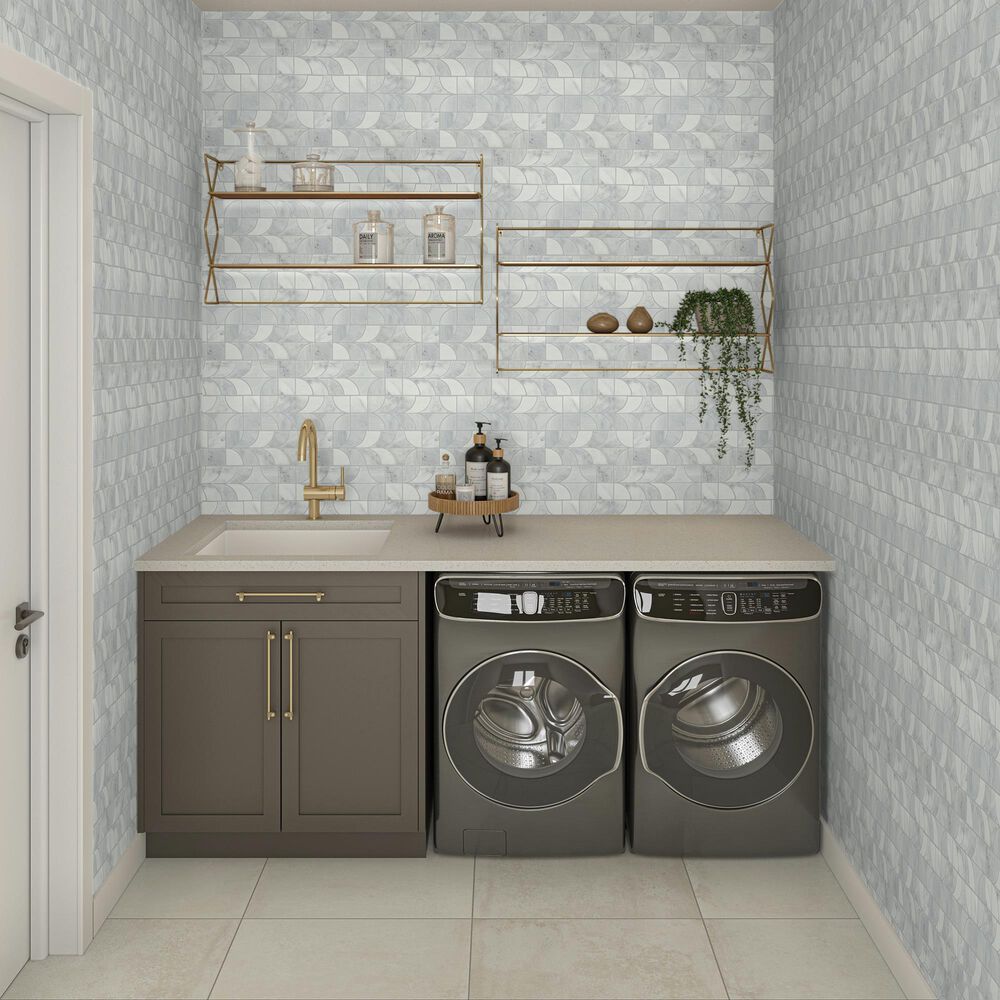 Dal-Tile Gamma Mystic 14&#39;&#39; X 16&#39;&#39; PATCHWORK Natural Stone Mosaic Sheet, , large