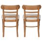 Linon Home Decor Tuttle Side Chair in Brown (Set of 2), , large